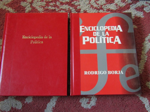 Enciclopedia De La Politica Rodrigo Borja (obra Completa)