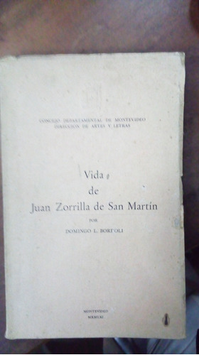 Libro  Vida De Juan Zorrilla De San Martin