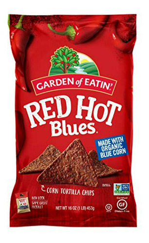 Tortillas De Maíz Red Hot Blues, 16 Oz (paquete De 12)