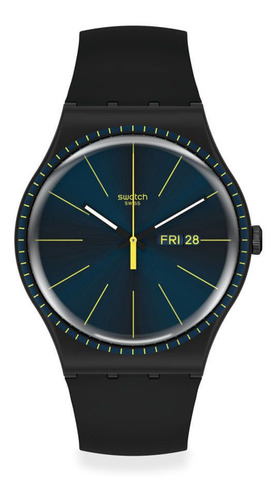 Reloj Swatch Black Rails