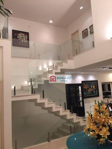Sobrado À Venda, 450 M² Por R$ 2.000.000,00 - Condomínio Residencial Jaguary - São José Dos Campos/sp - So0823