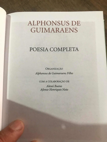 Imagem 3 de 5 de Alphonsus De Guimaraens - Nova Aguilar