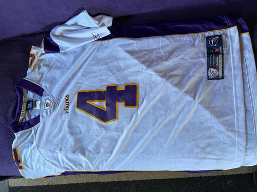 Camiseta Nfl Vikings Onfield Rebook Favre N4