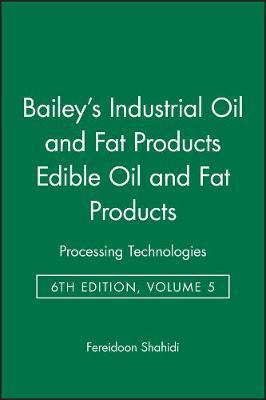 Libro Bailey's Industrial Oil And Fat Products: Bailey's ...