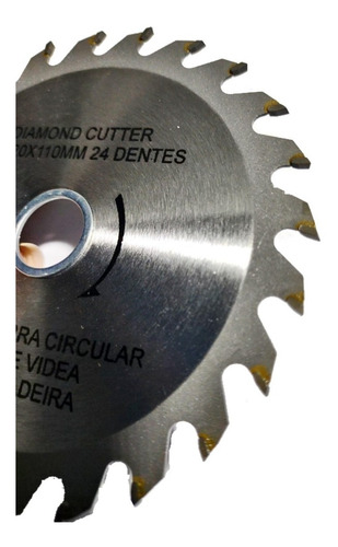 Serra Disco Circular 24 Dentes Corte Segmentado 20x110mm