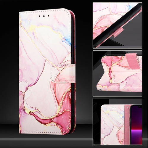 Funda Para Oneplus Oneplus Serie 9, Cierre Magnético, Mármol, Pie De Apoyo, Orificio Para Cordón, A Prueba De Golpes