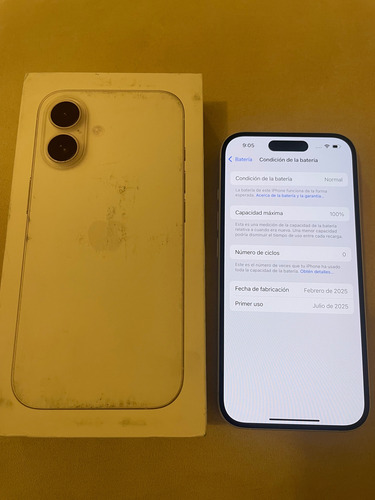 Apple Iphone 16 (128 Gb) - Blanco Usado Blanco (Usado)