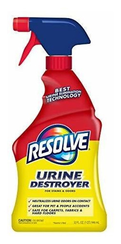 Resolve Urine Destroyer Spray Stain & Odor Remover, 32oz