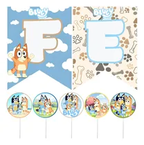 Comprar Kit Imprimible Bluey Candy Bar Cumpleaños - Marvez