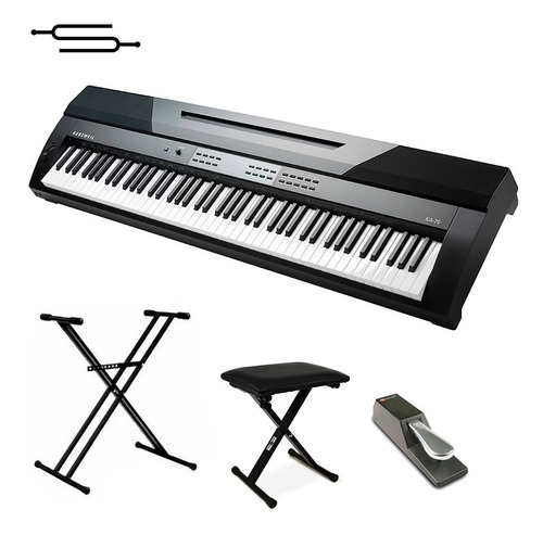 Piano Kurzweil Ka70 88 Teclas Sensitivo + Soporte + Banqueta