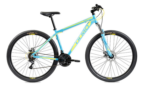 Bicicleta Mtb Olmo Wish 290 Disco Aluminio 21v R29 Celeste 