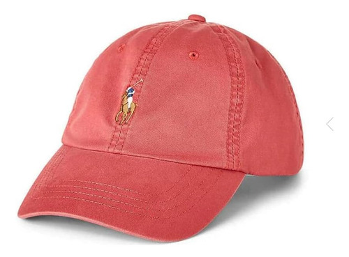 Polo Ralph Lauren Gorra Béisbol China Elástica Hombre Rojo