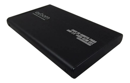 Imagem 2 de 5 de Case Para Hd Notebook Sata Slim 2.0 Externo Exbom Sata