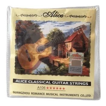 Encordado Alice A106h Guitarra Clásica Nylon Cuota
