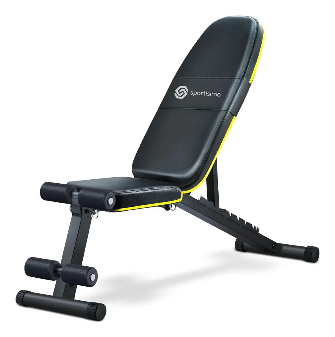 Sportisimo Banco de Pesas Ajustable y Banca Plegable para Gym | Adjustable Weight Bench | 10 Posiciones Inclinado/Declinado · 320 kg · Acero Reforzado | Press Pecho, Hip Thrust, Ab
