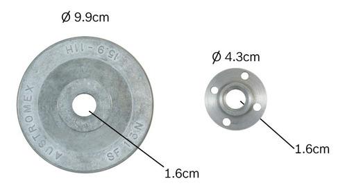 Adaptador Para Discos Cubo Tipo 27 Tenazit 541 5/8 00101420