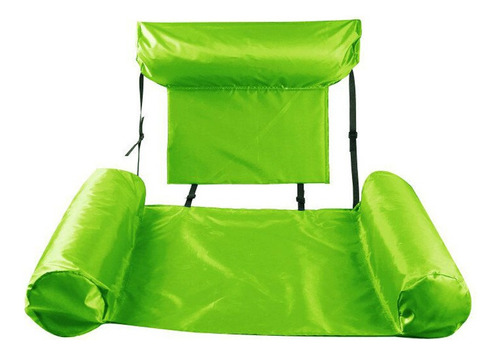 Tumbona Inflable Plegable Para El Agua Cama Silla Flotador