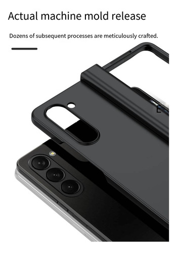 Funda Para Samsung Z Fold3/4/5/6 Funda Protectora Vertical Ultrafina, Funda Protectora Para Teléfono, Visualización Con Manos Libres