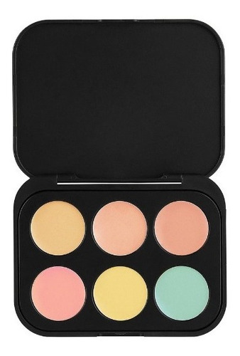 Paleta Bh De Correctores Verde Naranja Amarillo Light Claro