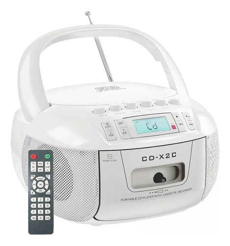 Cassette Player Boombox Con Grabadora/radio/bluetooth/sd