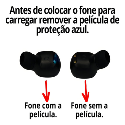Fone De Ouvido Redmi Bluetooth Airdots 2 Preto Preto