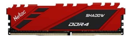 Memoria Ddr4 8gb Netac Shadow 3200mhz C16 Ntsdd4p32sp-08r