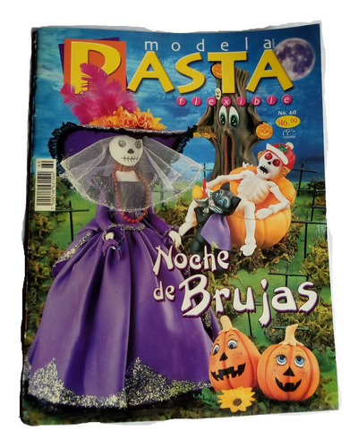 Revista Modela Pasta Flexible No. 60 Noche De Brujas