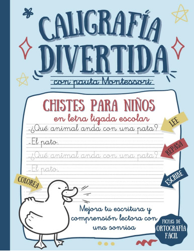 Libro: Divertida Con Pauta Montessori: Chistes Para Niños En