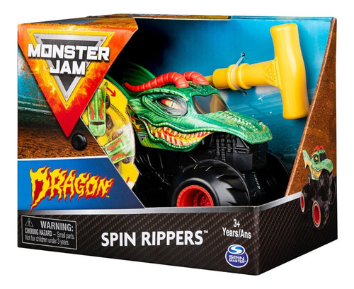 Vehiculos Monster Jam Serie Spin Rippers 1/64 - Spin Master