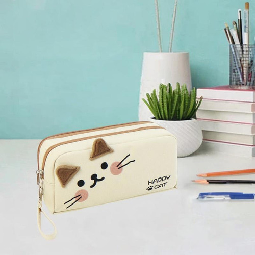 Bolsa De Papelería De Lápices De Estilo Portátil Linda