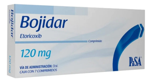 Bojidar Comprimido 120 Mg, 7 Comprimidos