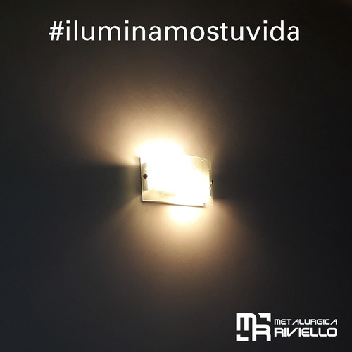 Difusor De Pared Para 2 Luces Apto Led Diseño Unico!!