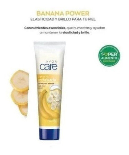 Crema Para Manos Avon Care C/ Banana Revitalizante Banana