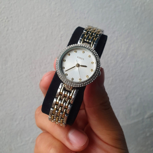 Reloj Fossil Olive White Dial Es3505 Para Dama Original 