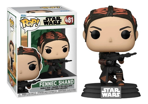 Figura De Acción Funko Pop Star Wars Fennec Shand - 481