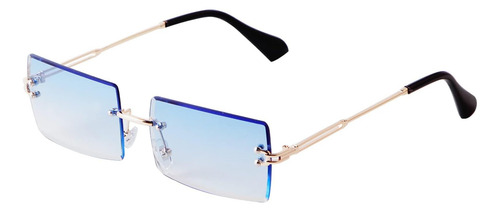 Gafas De Sol Rectangulares Sin Montura Sorvino Para Mujeres