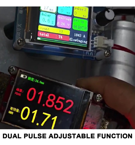 Máquina Portátil De Soldadura Por Puntos Con Pantalla Digita