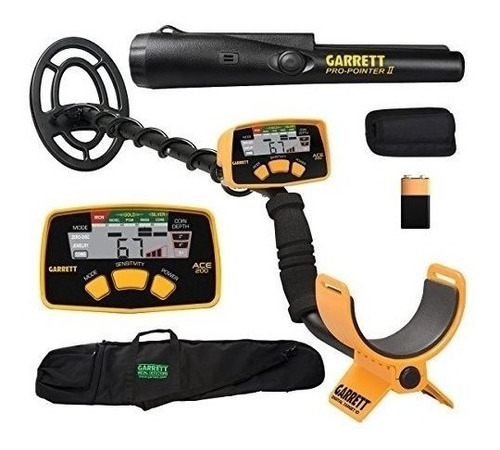 Garrett Ace 200 Detector De Metales Con Bobina Propointer Ii