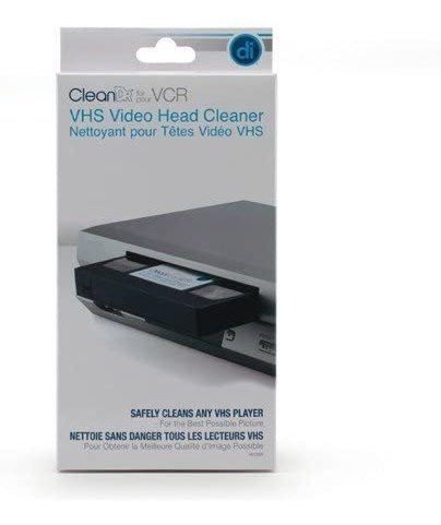 Cleandr Vhs - Limpiador De Cabezales De Video  Tecnologia 