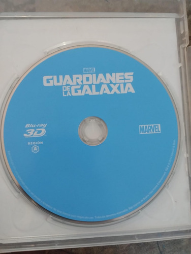 Guardianes De La Galaxia Blu Ray 3d (Usado)
