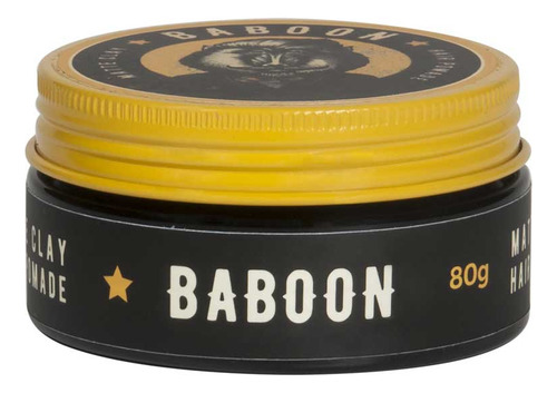 Kit Baboon Pomada Matte Clay + Grooming Cabelo