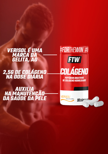 Colágeno Verisol 90cáps - Ftw