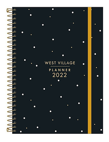 Agenda Planner 2022 Espiral West Village 12,9x18,8 Tilibra A