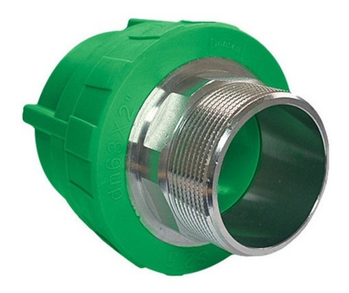 Adaptador Con Rosca Macho 63mm X 2  Polifusión Donsen