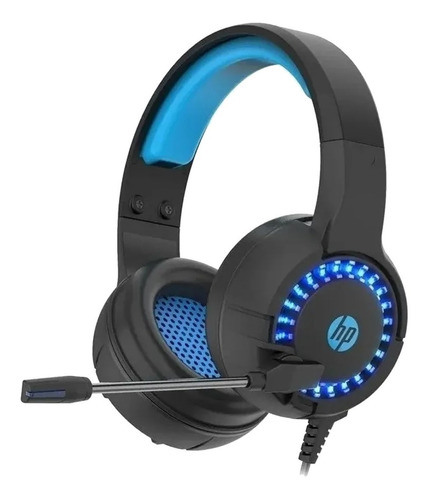 Auricular Hp Dhe-8011um Gamer Oficina Pc Con Mic Y Cable 2m