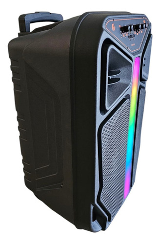 Bafle Grande Amplificado De 15 Pulgadas Bluetooth, Usb (50w) Color Negro
