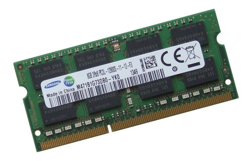 Memória 8 Gb Notebook 2rx8 Ddr3 Pc3l -12800s