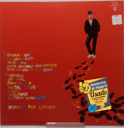 Lp Lulu Santos O Ritmo Do Momento Wea 1983 Encarte (Usado)