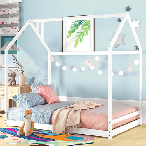 Bellemave Cama Montessori Para Ninos, Cama De Tamano Matrimo