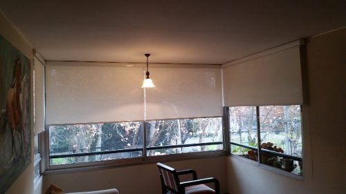Cortinas Roller Blackout Telas Americanas A Medida.